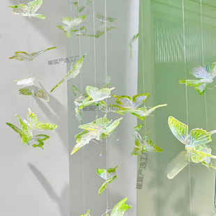 Kindergarten Spring Environmental Creation Materials Butterfly Hangings Classroom Ceiling Hanging Decoration Outdoor Activity Scene Layout