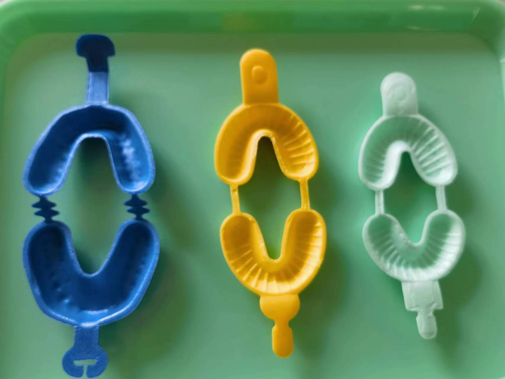 牙科 泡沫牙托 一次性氟化泡沫牙托 泡沫托盘 印模取模托盘