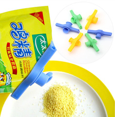 Snack Seal Machine Kitchen Seal Clips MSG Chicken Essence Outlet Nozzle Moisture-Proof Plastic Seal Gadget Food Preservation Clips