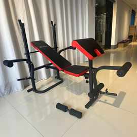 举重床专业锻炼卧推健身器材平推架力量肌肉器材杠铃推胸运动器材