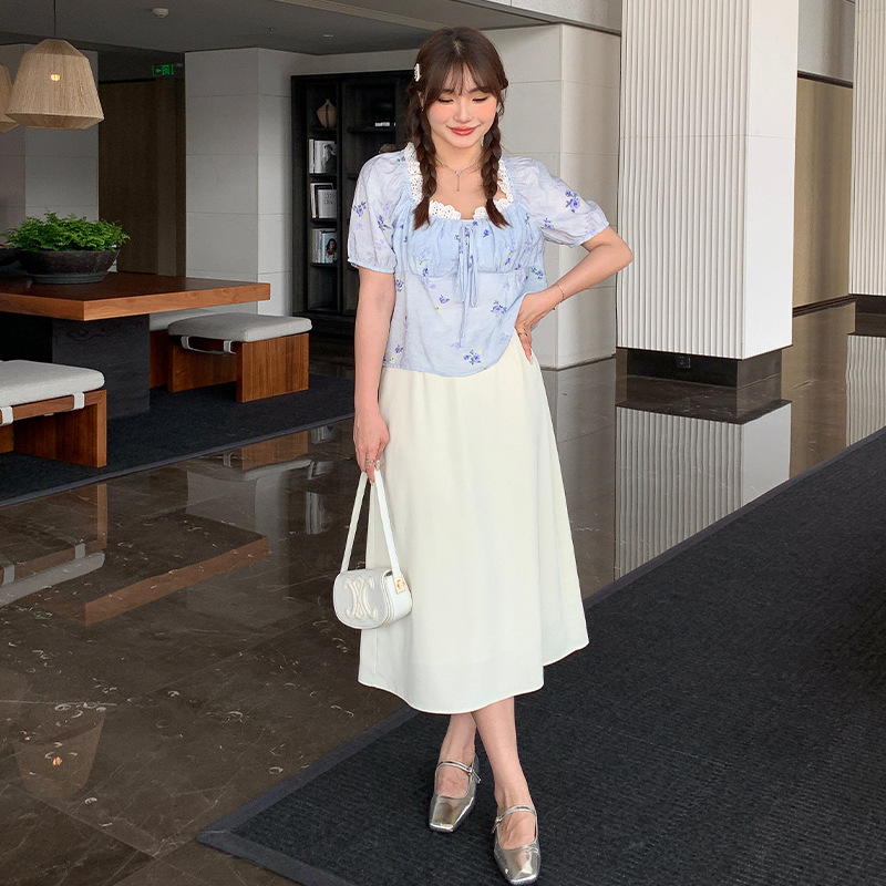  夏  XL-5XL 大きいサイズ ワンピース