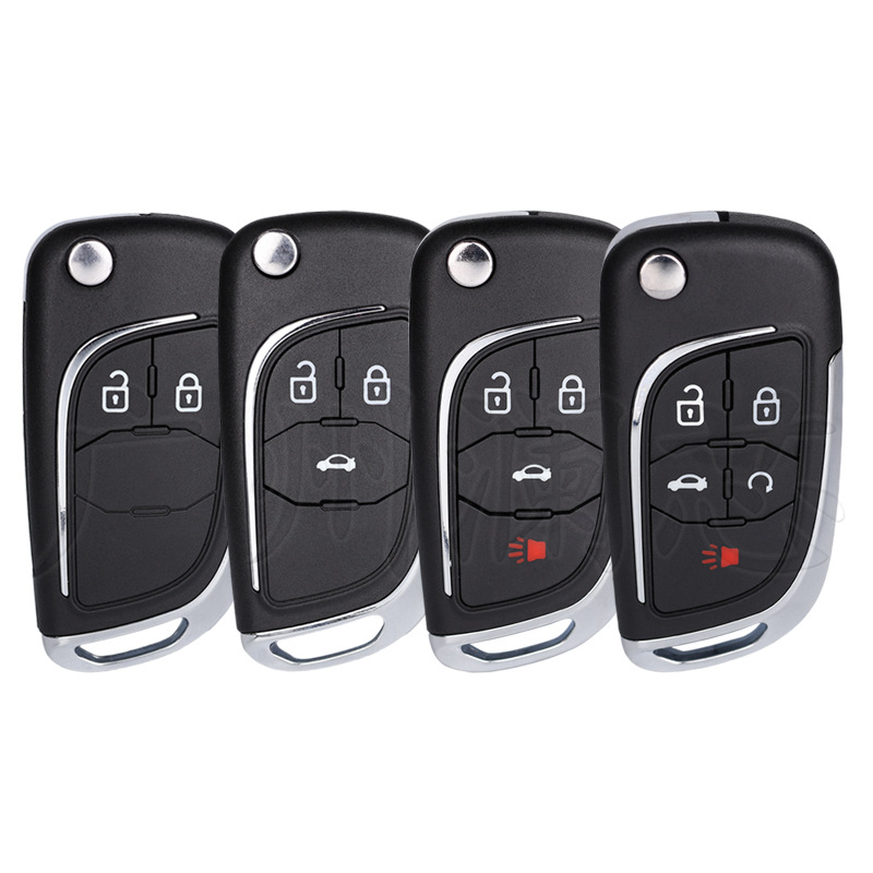 Suitable for Opel Chevrolet Buick Wholesale Modified Car Foldableing Remote Control Key Shell 2/3/4/5 Key Replacement