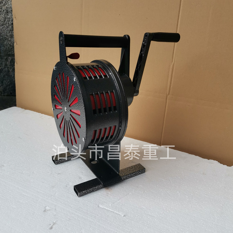 昌泰生产大型手摇报警器LK-120A防空防汛应急用金属手摇报警器
