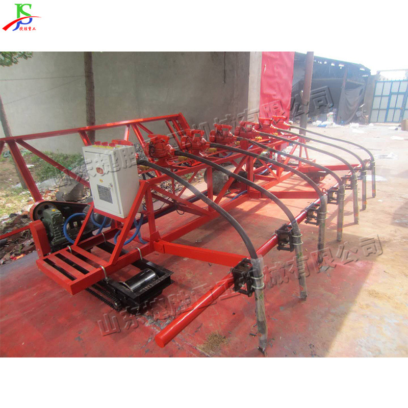 Fila-tipo equipo vibrante automático profundo concreto del Camino Municipal de la máquina vibrante del pavimento concreto de la máquina vibrante