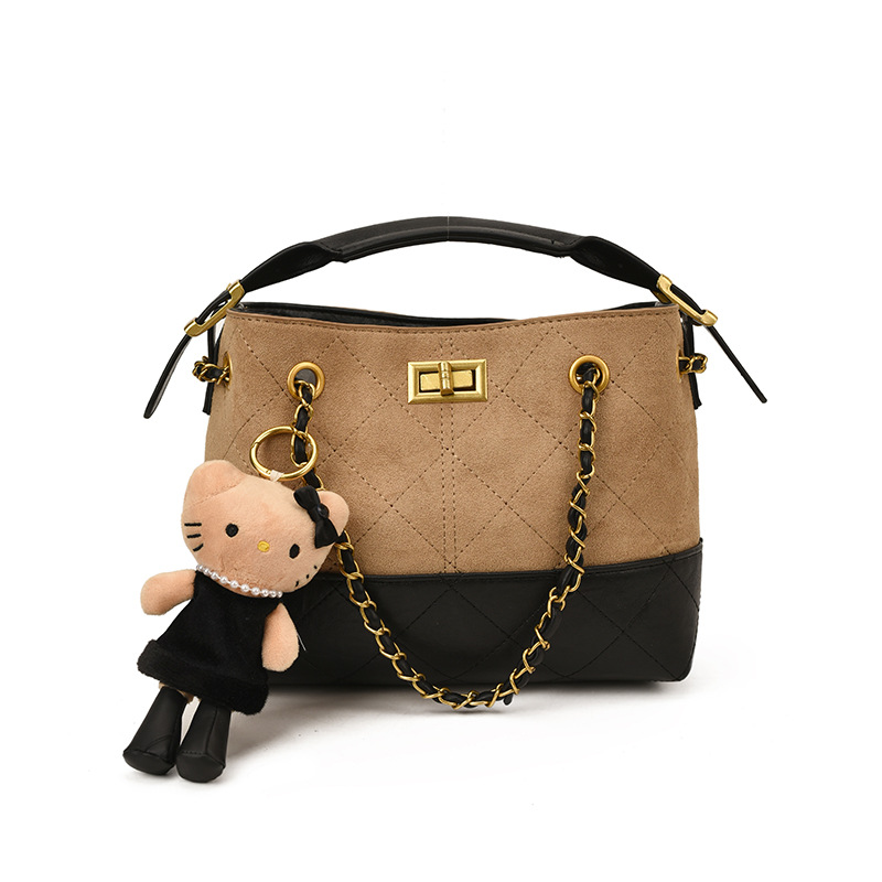 Women's Retro Suede Tote Bag 2026 New Arrival - Large Capacity Shoulder Bag For Commuting And Work - Thumbnail 8