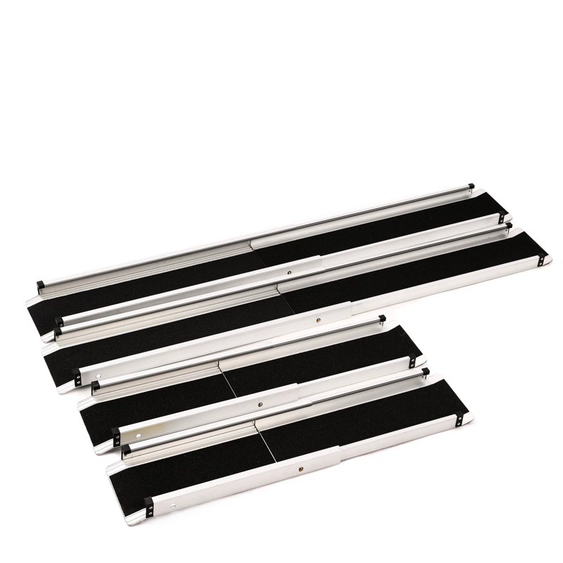 Оптовая продажа от производителя: портативный телескопический уличный трап для инвалидных колясок Senmei, безбарьерный наклонный коврик для электромобилей и транспортировки домашних животных