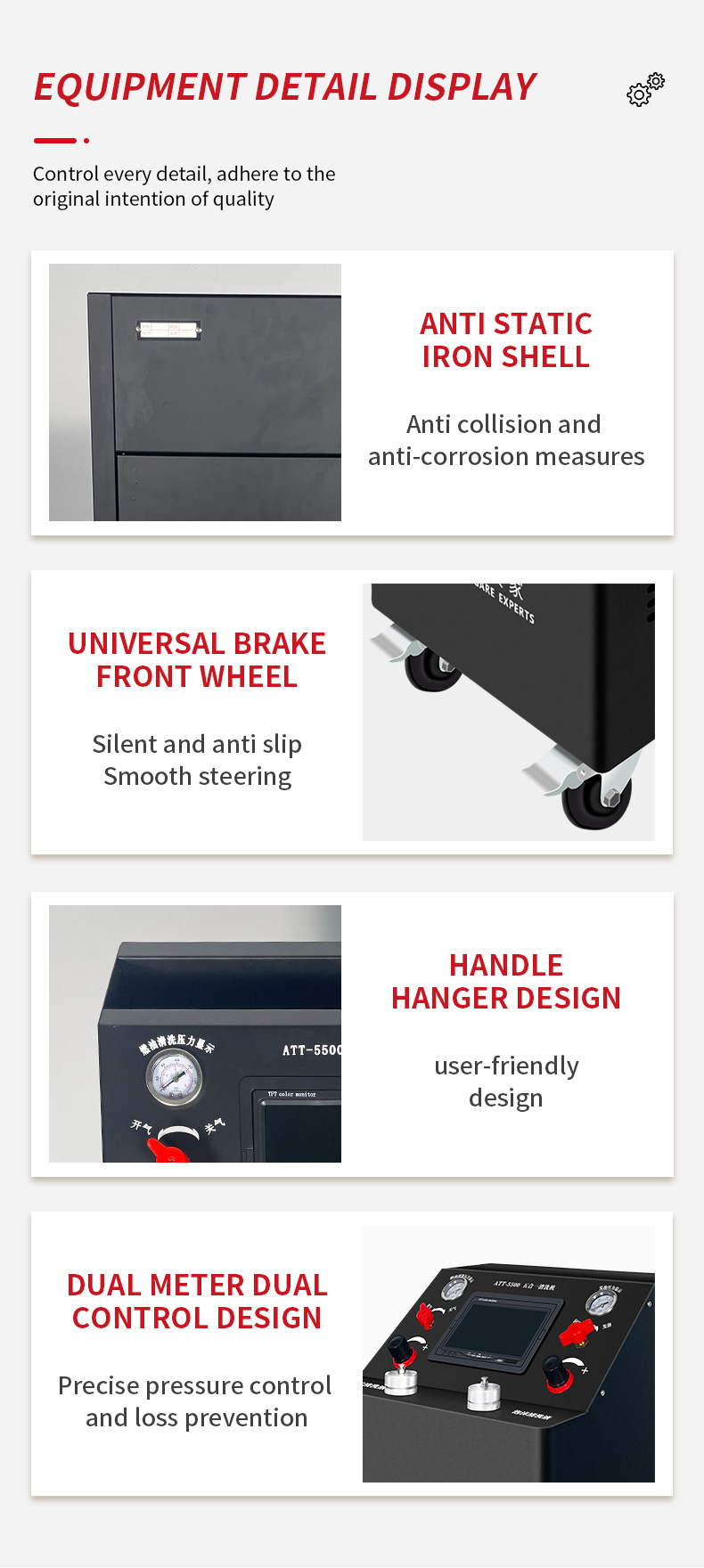 Car Engine Fuel System Cleaning Machine Combustion Chamber Foam Throttle Valve Three-Way Catalytic Converter Cleaning Equipment Without Disassembly