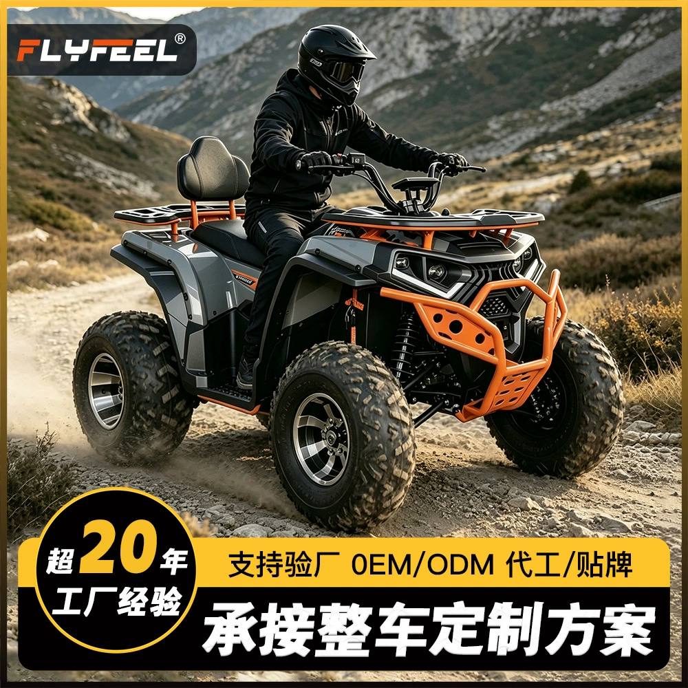 Кросс-бортовая фабрика Big Sirius электрический ATV 72V3000W электрический квадроцикл внедорожник ATV
