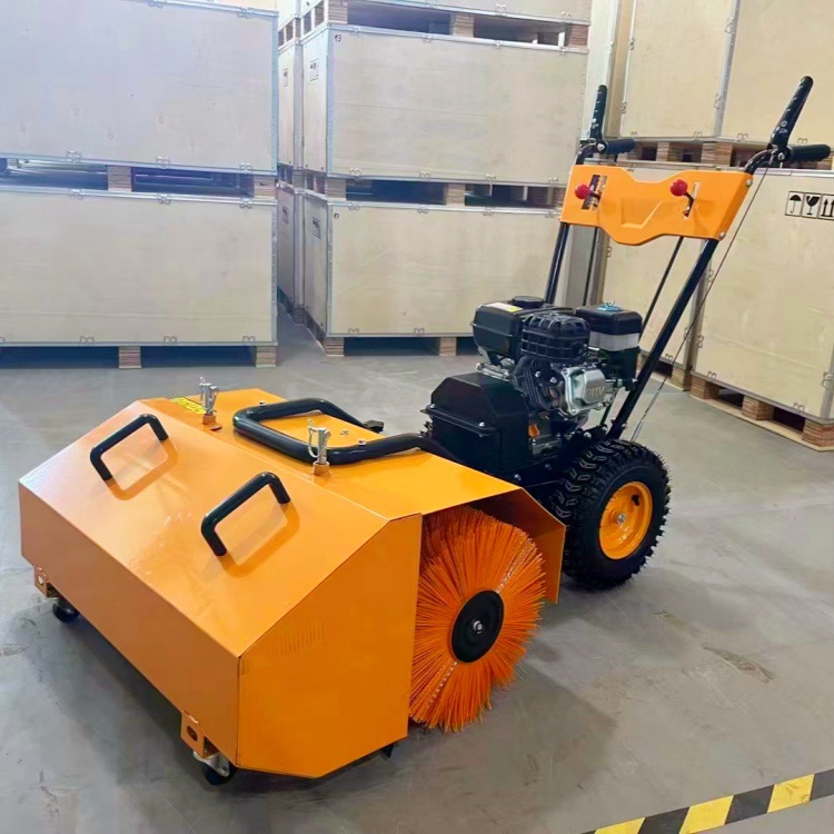 6.5马力抛雪机手推自走式全齿轮汽油机家用小区物业环卫除雪机