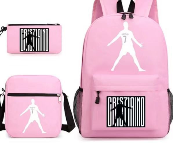 Mochila de tres piezas, mochila para hombres y mujeres, mochila a prueba de salpicaduras [una también es precio al por mayor] mochila de espalda protectora