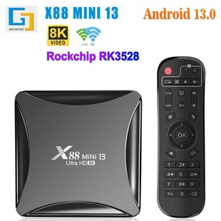 X88 Mini 13 Network Player Android 13.0 Set-Top Box 5g Wifi Hd 4K Tv Box Export