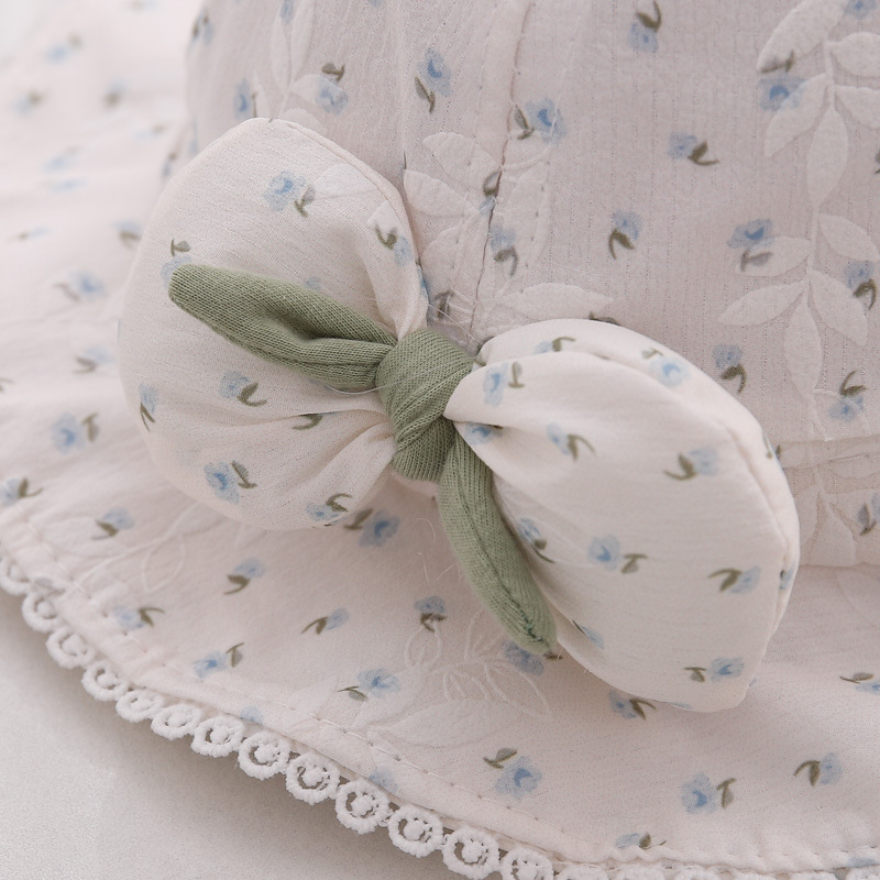 Sombrero de bebé otoño y invierno sombrero de bebé hombre sombrero de pescador para niños niñas sombrero de sol pequeño mes