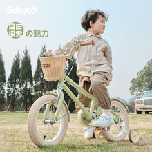 babygo儿童自行车宝宝滑行车1-2-3-6岁男女孩滑步车自行车英奇