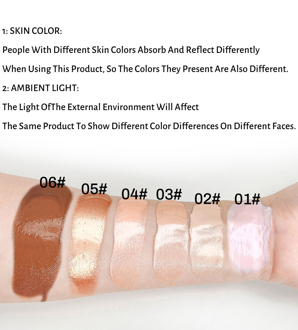 Julystar Facial Concealer Bestseller High-Gloss Pearlescent Foundation, Natural and Long-lasting brightening and moisturizing Foundation wholesale undefined