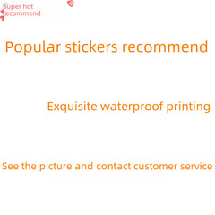 50 Non-Repeating Cartoon Graffiti Stickers for Foreign Trade: Waterproof & Removable Decals—Custom Designs Available