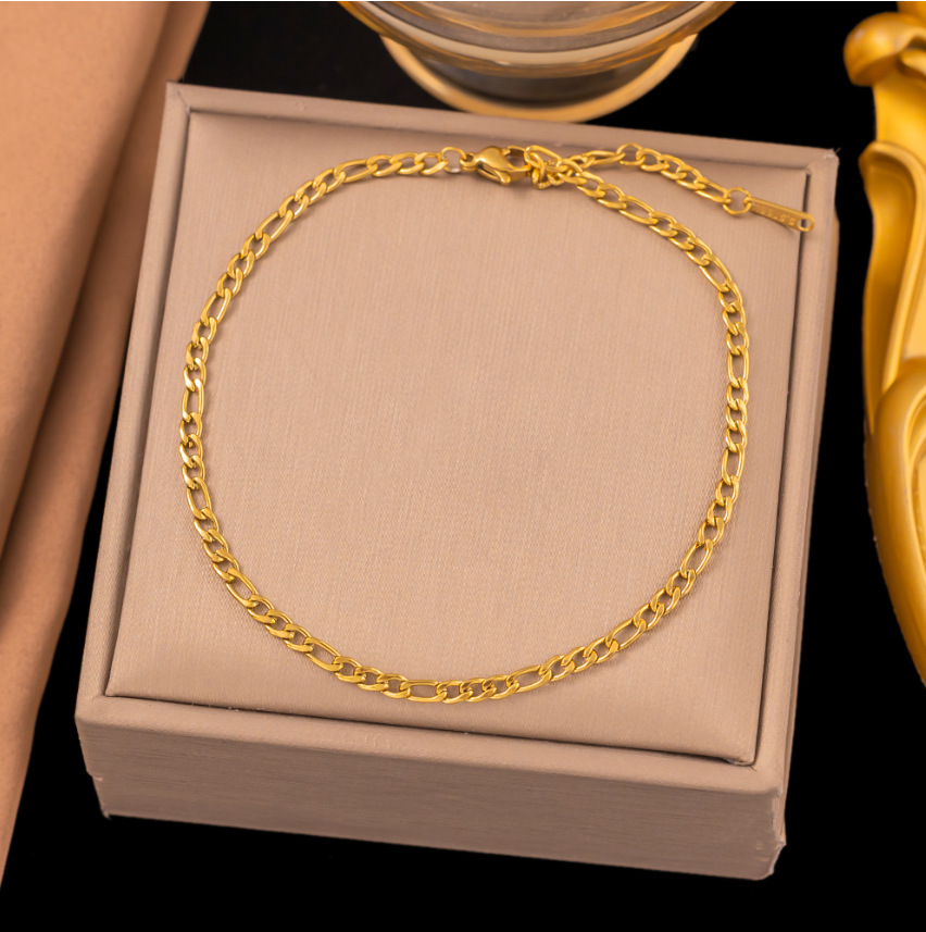 En stock, la correa de acero de titanio explosiva colección de verano no se desvanece, mujeres sencillas y sofisticadas, estilo transfronterizo europeo y americano.