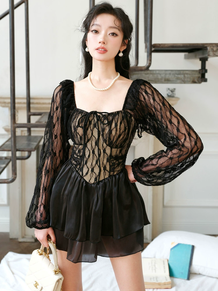 Кружевной Sexy бренд купальник, коллекция 2023, облегающий