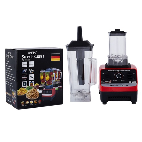 Cross-border Bestselling 2L Mechanical Blender Household Multifunctional Food Processor Grinding Mixer with US/UK/EU Regulations Wholesale