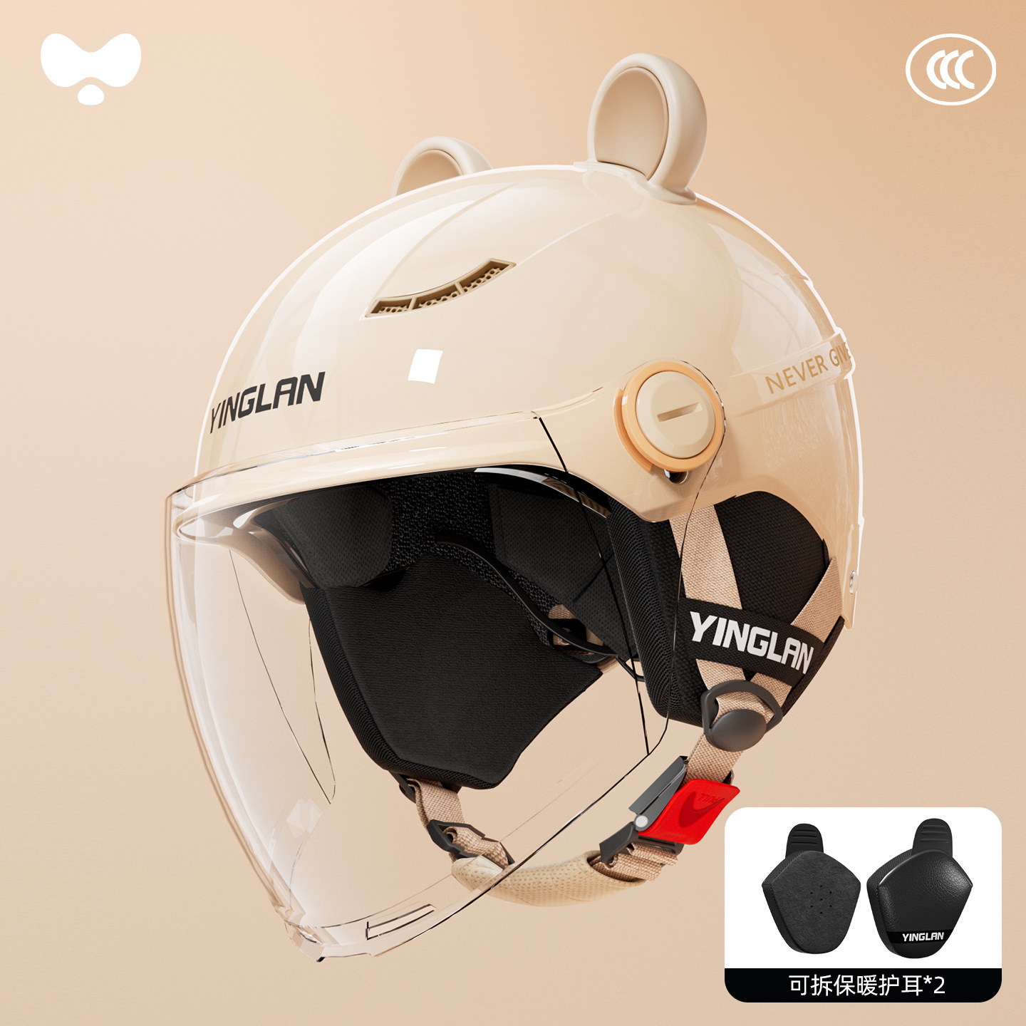 Cute Winter Warm: Universal Motosiklet kaskı (dəbilqə) - 3cheatmax