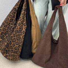 韩版ins简约纯色大容量托特包女2025新款休闲百搭通勤单肩腋下包