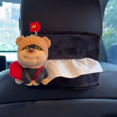 Cute Bee Dog Tissue Box — Car tissue box/set