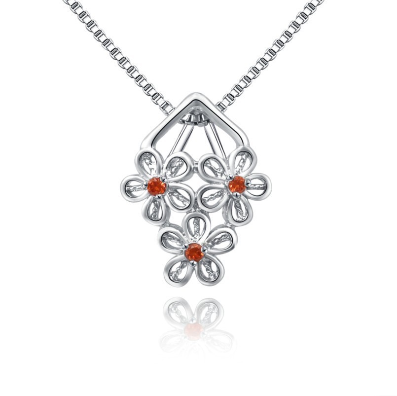 매화 펜던트 3 개 (체인 없음)