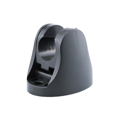 ABS plastic nozzle hand shower holder black fixed hook wall base bathroom shower hose shower seat