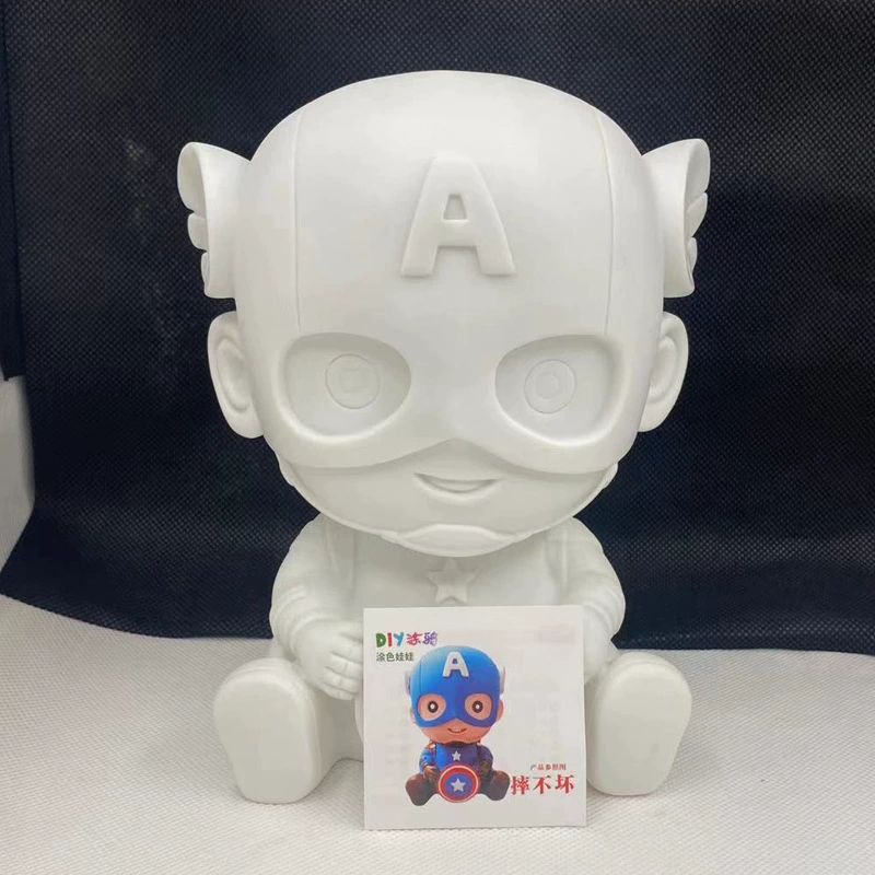 DIY Paintable Doll (Plastic) — Unpainted White Embryo, Multiple Characters, 16–26 cm