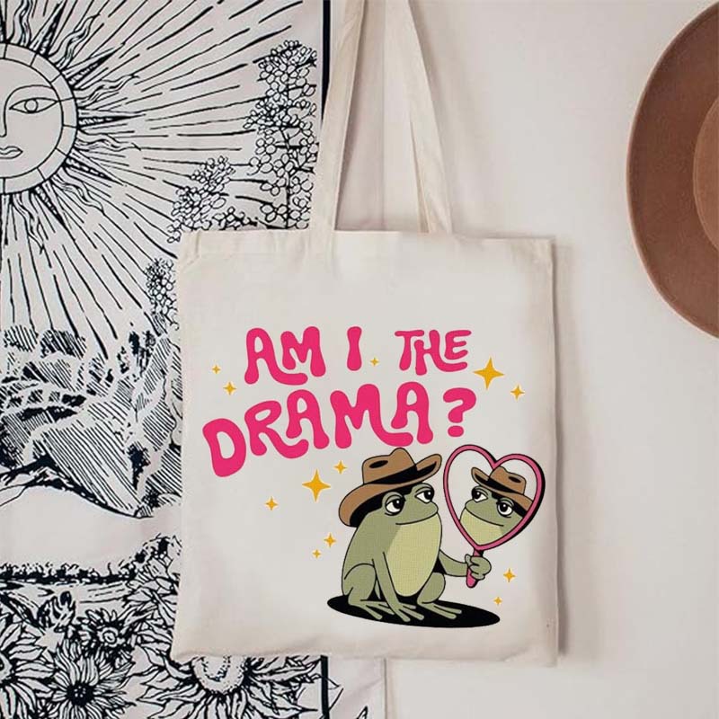 letras inglesas canciones impresión bolsas de lona bolsas de hombro bolsas plegables bolsas de mano bolsas de compras Amazon explosión comercio exterior