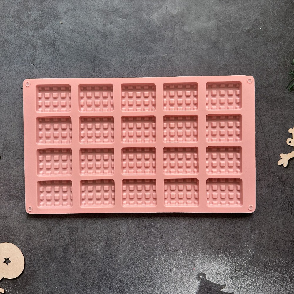 20 gaffles 177 molde de silicona pastel helado pudín molde de postre jabón utensilios