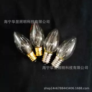 厂家批发 C7 E12 指示灯泡 美标 电压功率 可定制 有CE ROSH