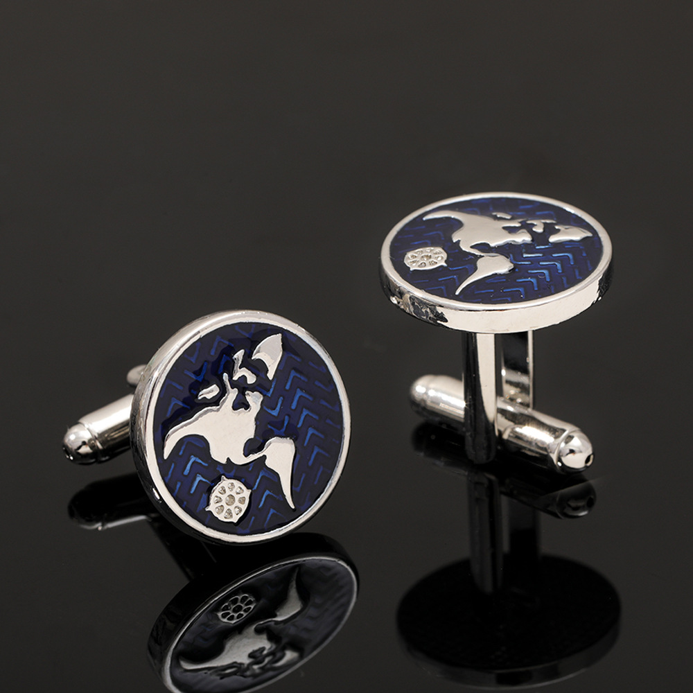 Men's French cufflinks and cuff nails ne...