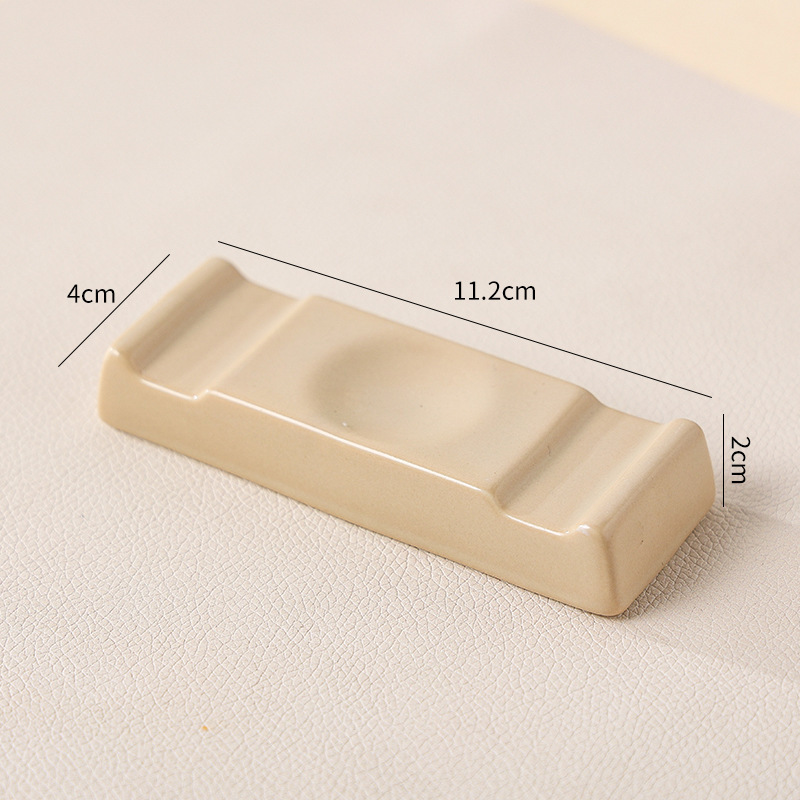 クリーム風置物食器セラミック箸立て多目的箸立て箸枕箸立てスプーンスプーンホルダー公箸立てスプーン|undefined