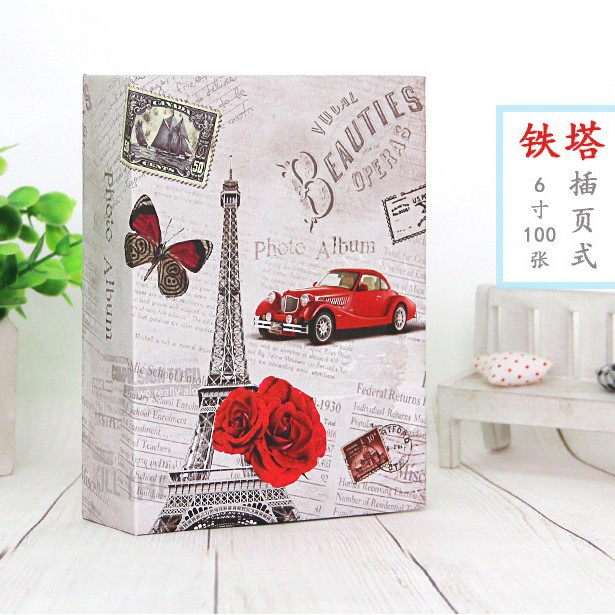 Qianyu 6-inch 100 4R álbum de bolsillo álbum de Bolsillo de papel Álbum de hogar para niños al por mayor