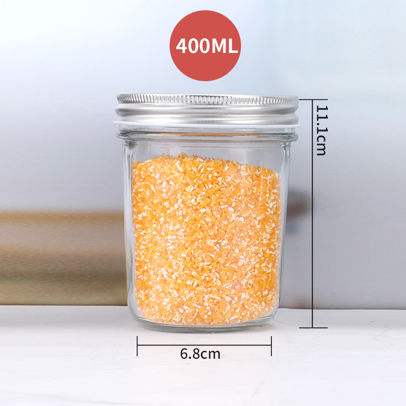 Salsa de pescado al por mayor botella de vidrio sellada puede botella de salsa de Chile doméstica con tapa miel sub-botella fábrica al por mayor