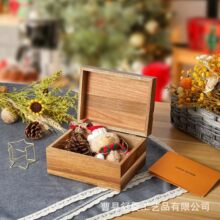 跨境木制首饰收纳盒珠宝展示盒包装礼品盒相思木首饰盒礼品包装盒