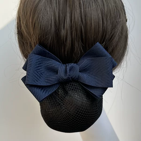 Hairnet for Nurses, Professional Office Workers, Restaurant Staff, Flight Attendants, with Bowknot