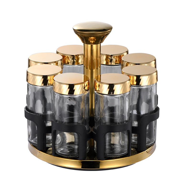 Modelo de tapa de oro de botella redonda j020