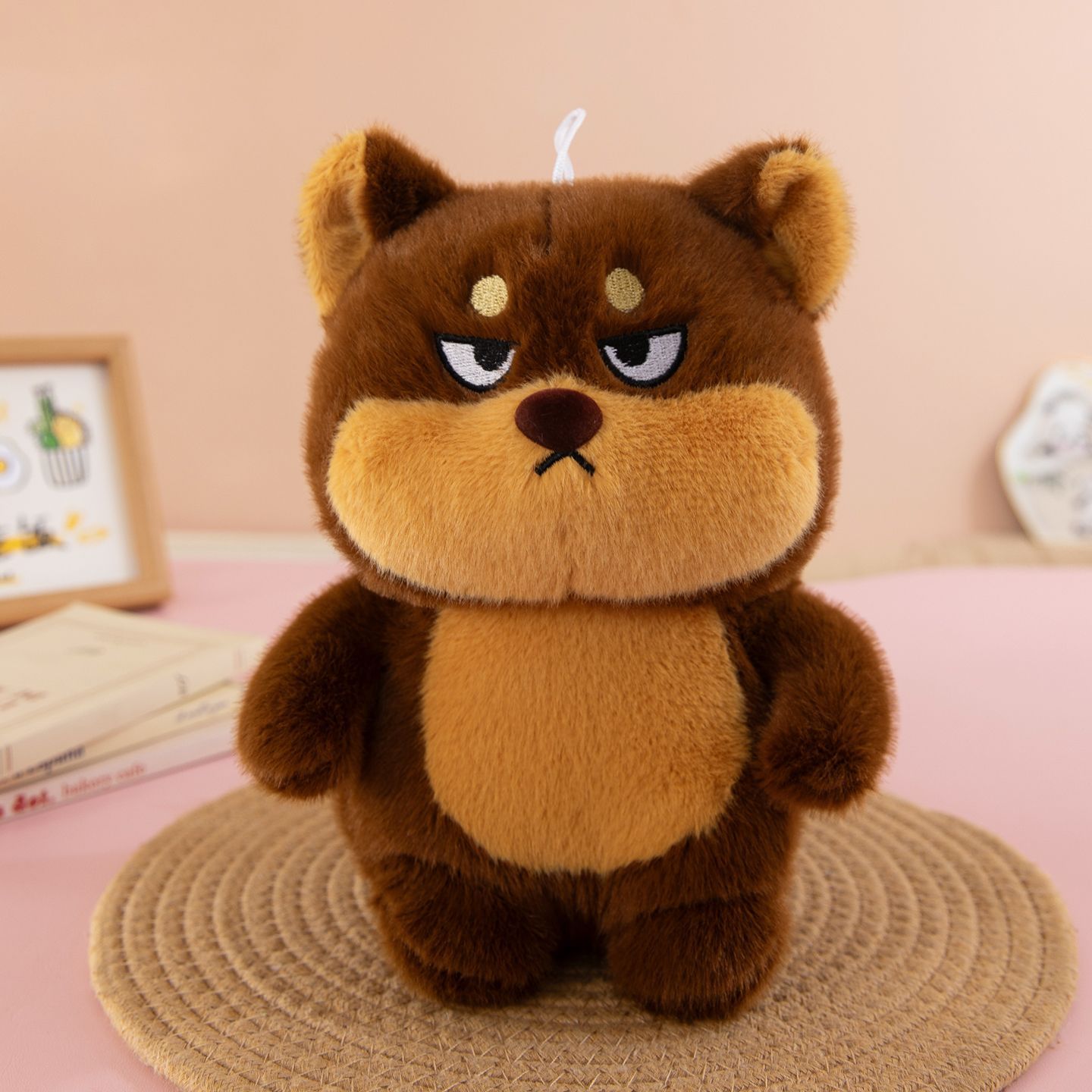8 pulgadas muñecas de paja muñecas de peluche muñecas de dibujos animados al por mayor muñecas de tela de dinosaurio muñecas