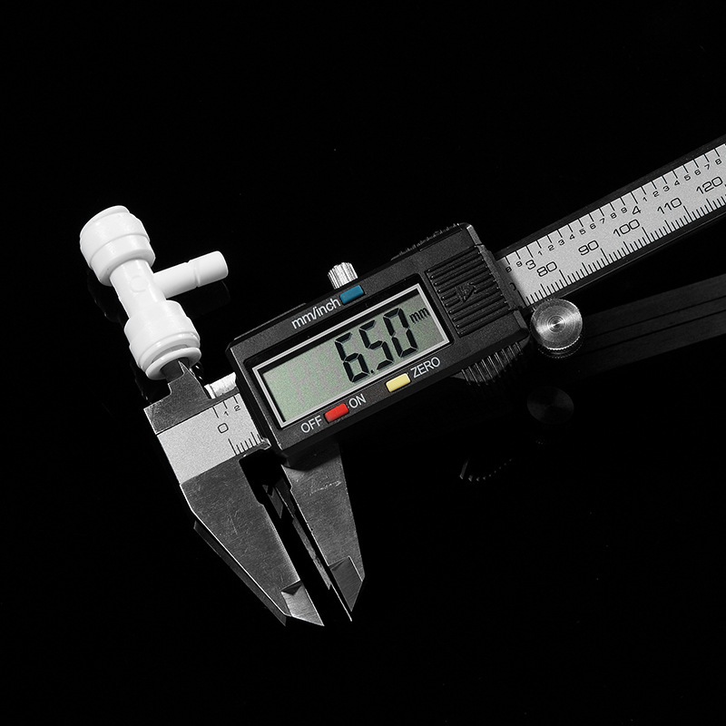 T-tipo purificador de agua sujetador de 2 puntos en el enchufe tee Filtro de tres vías accesorios de sujeción