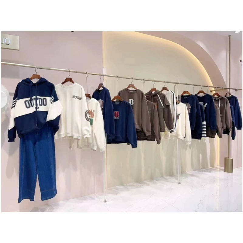 Южная Корея Gaiding SE плюшевая капюшон свитерская 22 зимняя свободная большая версия бренда скидка женская одежда оптом из первых рук