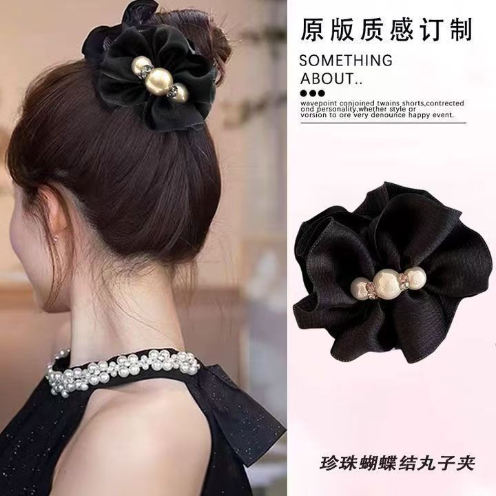 东方之珠高马尾抓夹固定神器女后脑勺防塌发卡高端精致气质丸子夹|undefined