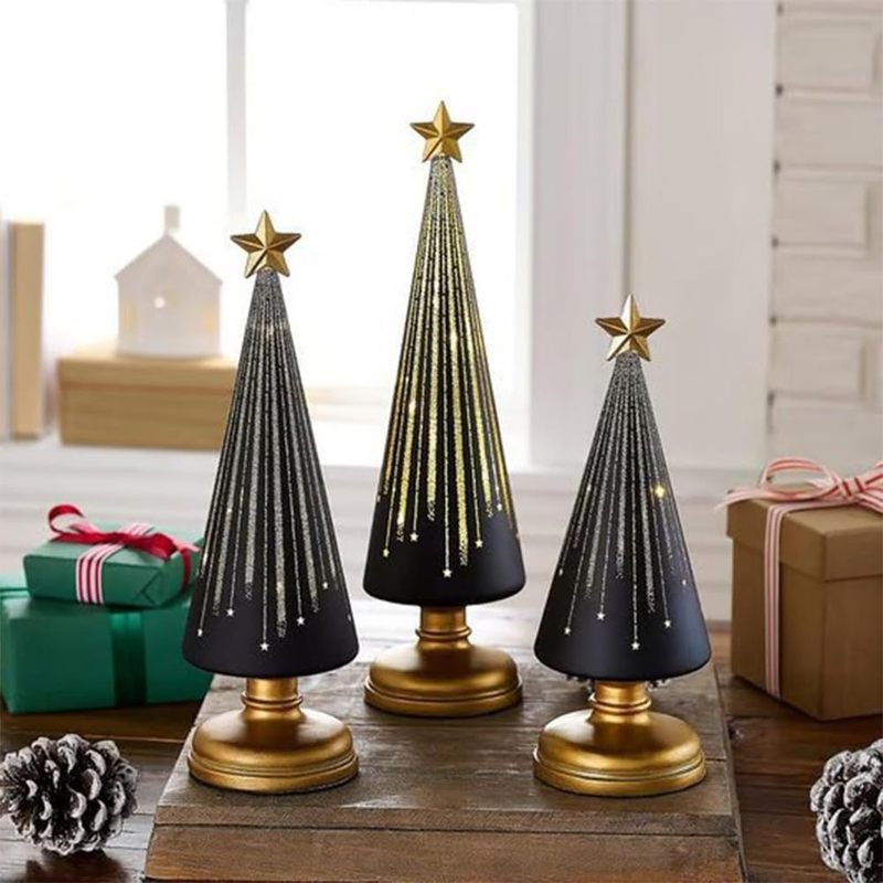 Resin Christmas Ornaments Craft Gift Decoration树脂圣诞装饰|undefined