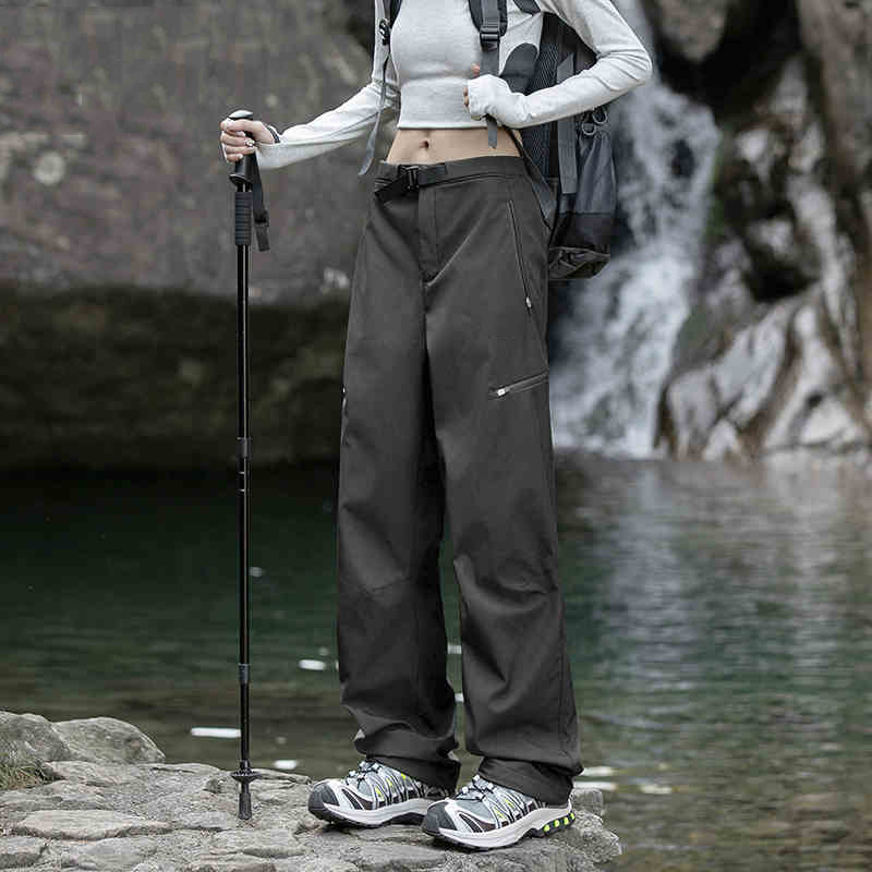 ビッグブランドの女性用ソフトシェルアサルトパンツ、春と秋のアウトドア登山空挺部隊防水防風スポーツオーバーオール女性用|undefined