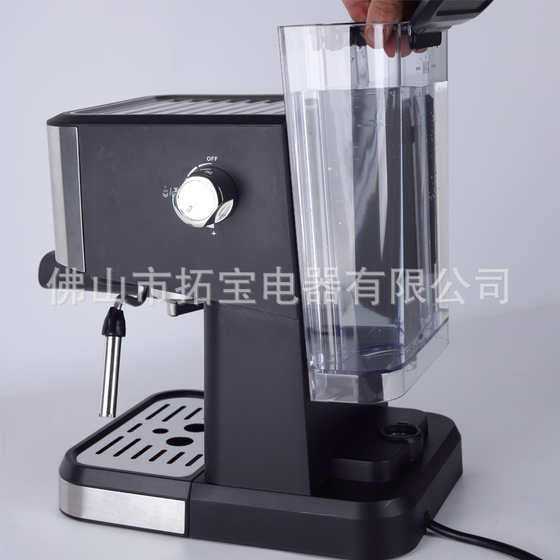 Máquina de café Coffelady hogar italiano máquina de café vapor leche espuma pequeña mini semiautomática