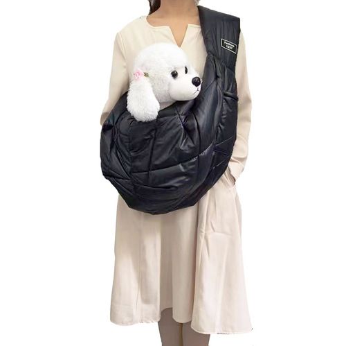 Portable Dog Winter Warm Cat Bag, Cross-Shoulder Outing Pet Supply, Pet Bag Factory Pet Products