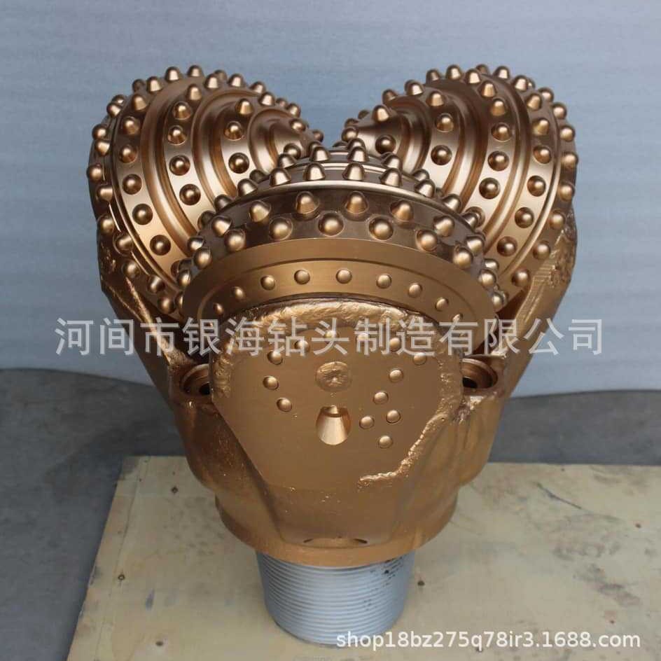 银海钻头 厂家供应YHA14 3/4” 637三牙轮钻头岩石潜孔钻凿岩机