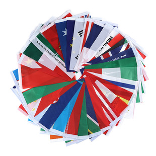 Custom Logo hand-waving flag festival activities to promote and celebrate the flag small red flag hand-holding flag with pole to help the flag