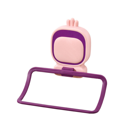 Alien Children Towel Rack, Face Towel Rack, Bathroom Invisible No-Damage Towel Hook, Cute Towel Rod