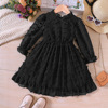 EW Foreign Trade Children's Foreign Children's New Children's New Products Girls Autumn Tip Potential Pot Bowlon Dress Q1457-D